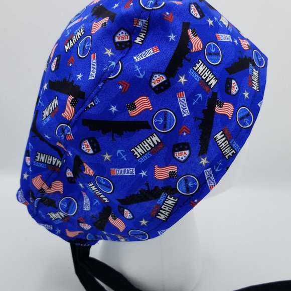 Marine Military Surgical Scrub Cap - Picture 4 of 4
